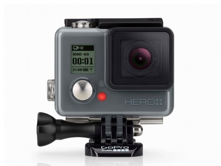 GoPro、Wi-Fi機能を搭載するエントリーアクションカメラ「HERO+」11月2日発売