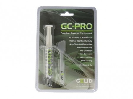 GELID、熱伝導率7W/mkのエントリーサーマルグリス「GC-PRO」