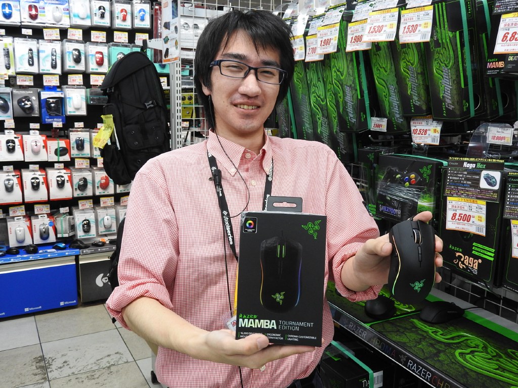 ツクモパソコン本店の濱田さん
