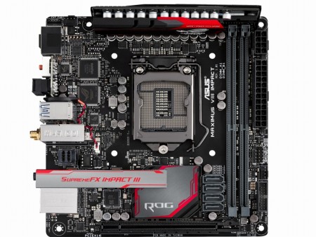 ASUS R.O.G.、Z170搭載Mini-ITXマザー「Maximus VIII Impact」の国内発売をアナウンス