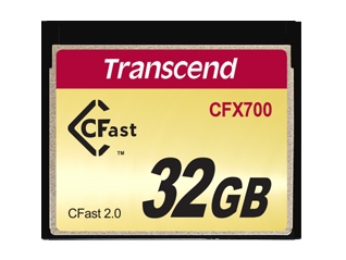 最大転送530MB/sのSLC採用CFast2.0カード、Transcend「CFX700」シリーズ
