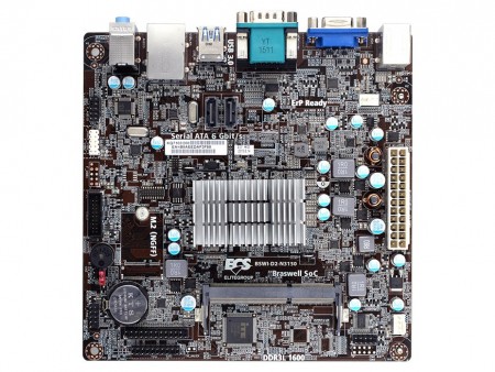 ECS、Braswell標準のファンレスMini-ITXマザーボード「BSWI-D2」シリーズ計3モデル
