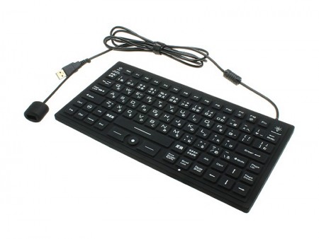 IP68等級の防水・防塵性能で、ジャブジャブ洗える防水キーボードが上海問屋から