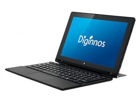 モバイルノートとタブレットの2 in 1スタイル、ドスパラ「Diginnos DG-D11IW」発売