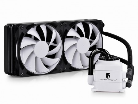 ケース内ドレスアップに最適。純白ヘッドのオールインワン水冷、Deepcool「CAPTAIN240 WHITE」