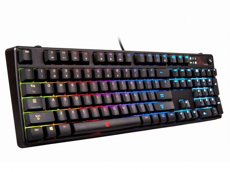 マルチエフェクトで1,680万色が光る、Tt eSPORTSの極彩色キーボード「Poseidon Z RGB」が今週発売