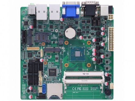 新ステッピング版Braswell、Celeron N3160搭載Mini-ITXマザーボード、Axiomtek「MANO300」