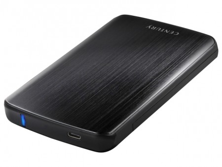 USB3.1 Type-C対応の2.5インチHDDケース、センチュリー「シンプルBOX2.5 USB3.1 Type-C」