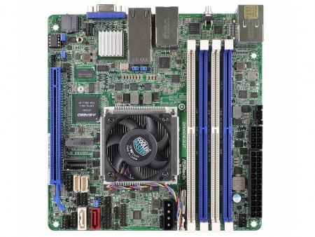 ASRock、デュアル10ギガビットLAN搭載のXeon D1540オンボードMini-ITXマザー「D1540D4I-2L2T」