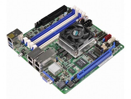 ASRock、デュアル10ギガビットLAN搭載のXeon D1540オンボードMini-ITXマザー「D1540D4I-2L2T」
