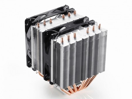 120mmファンデュアル実装のツインタワーサイドフロー、Deepcool「NEPTWIN V2」