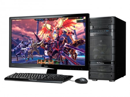 マウスG-Tune、ゲーム内アイテムが付属する「LORD of VERMILION ARENA」ミニタワーPC発売