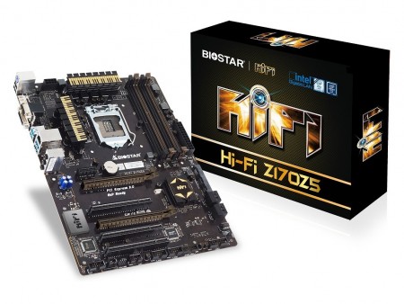 BIOSTAR、DDR4/DDR3Lコンボ仕様のZ170搭載マザーボード「Hi-Fi Z170Z5」
