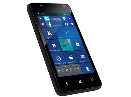 geanee、Windows 10 Mobile搭載の4型SIMフリースマホ「WPJ40-10」発表