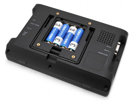 シリーズ初の単三乾電池駆動に対応した7インチマルチモニタ「plus one HDMI」発売