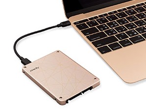 世界初、SATA3.0/USB3.1 Type-C対応2.5インチSSD、Apacer「AS720」シリーズ
