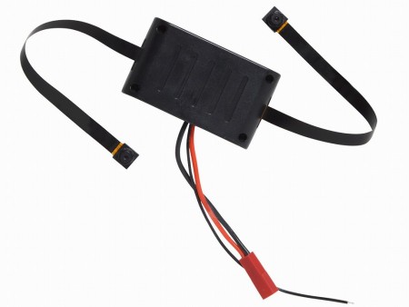 2つのカメラで前後左右を同時に撮影できる、サンコーの「DIYちっちゃい組み込み式デュアルカメラ」