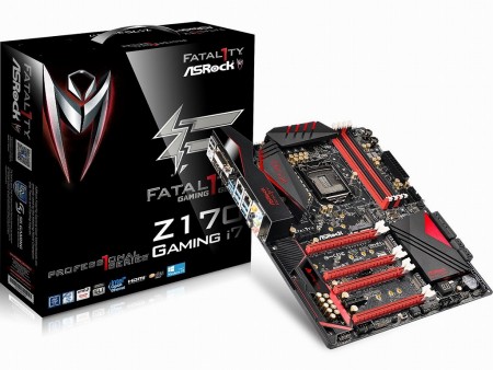 トリプルUltra M.2やデュアルギガビットLAN搭載、ASRockの最上位ゲーミングマザー「Fatal1ty Z170 Professional Gaming i7」