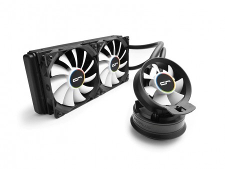 CPU周辺部を冷却するエアフローファン付き水冷クーラー、CRYORIG「A」シリーズ3種発売