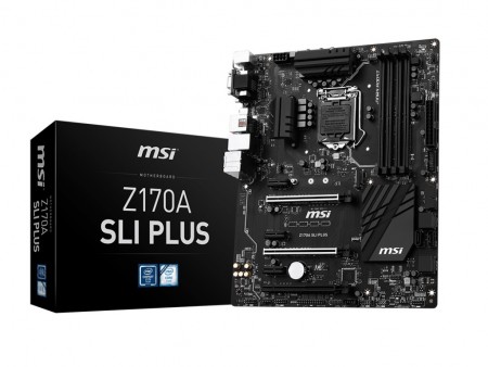 MSI、Z170チップ採用のLGA1151マザーボード「Z170A SLI PLUS」