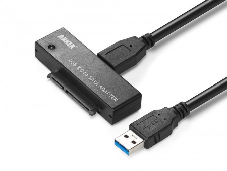 余ったHDDを外部ストレージに活用。アンカーから2.5インチSATA to USB3.0変換アダプタが発売