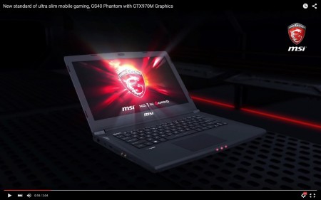 【動画】 14インチ最薄・最軽量を誇るモンスターゲーミングノート「GS40 Phantom」の実力とは？