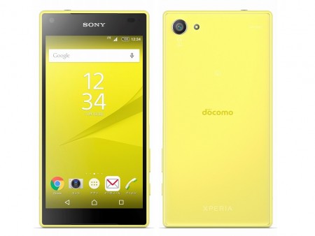 ソニーモバイルの小型フラッグシップ「Xperia Z5 Compact SO-02H」、ドコモから11月13日に発売決定