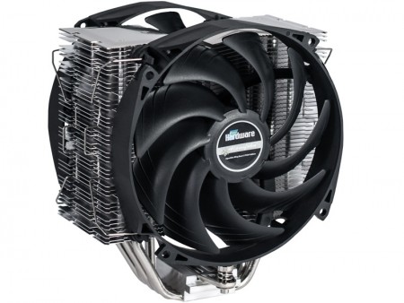 140mmファンをデュアル実装するサイドフロー、Alpenföhn「Brocken 2 PCGH」