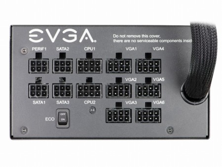 EVGA、80PLUS GOLD認証のセミファンレス電源ユニット「GQ」シリーズ計4モデル