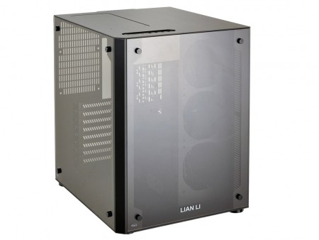 ユーザーがフルカスタマイズできるガラスパネルケース、Lian Li「PC-O8SWX」13日発売