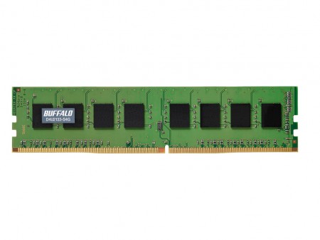 JEDEC準拠の国内生産DDR4メモリ、バッファロー「D4U2133-B8G」など
