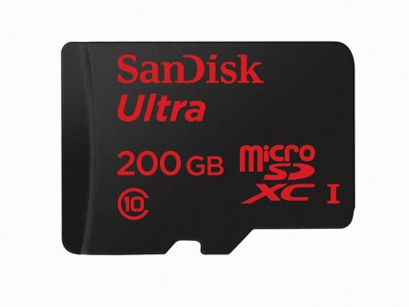 サンディスク、世界最大200GBの大容量SDXCカードを国内向けに発売。12月より出荷開始
