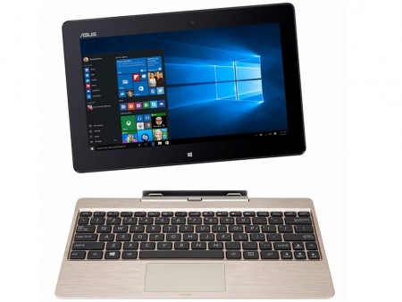 ASUS、デュアルストレージ搭載の10.1型2-in-1タブレットPC「TransBook 