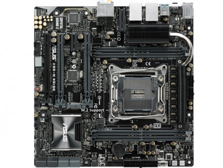 フルレーンPCIe3.0（x16）×2搭載のMicroATX対応X99マザーボード、ASUS「X99-M WS/SE」