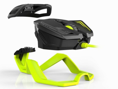 3Dプリンタでカスタマイズ可能。フレームデザインゲーミングマウス、Mad Catz「R.A.T.1」