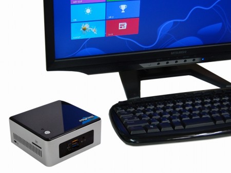 サイコム、Braswell版NUCベースの超小型デスクトップPC「Radiant SPX2450NUC-Lite」