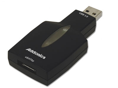 eSATAデバイスをUSB3.1/3.0ポートに接続するアダプタがAddonicsブランドから発売