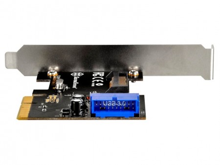 フロントUSB3.0をUSB3.1化できるPCIe2.0拡張カード、SilverStone「SST-ECU04」