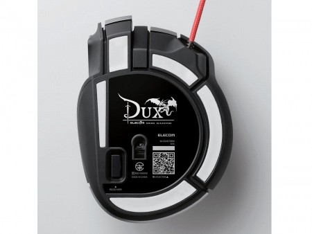 エレコムゲーミング“DUX”始動。有線＆無線で2台のPCを操作する高性能マウス「M-DUX70BK」来月発売