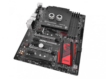 MSI「Z170A GAMING M5」対応水冷ヘッド、Thermaltake「Pacific M3」