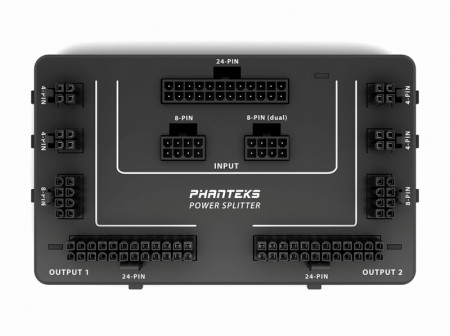 1台の電源で2つのPCを起動できる電源分岐基板、Phanteks「POWER SPLITTER」