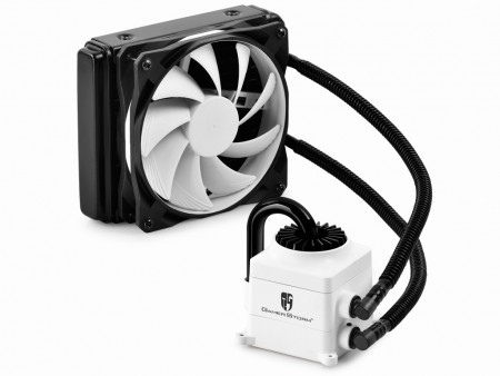 「STEAM CASTLE」モチーフの水冷キット、Deepcool「CAPTAIN 120」にホワイトモデル登場