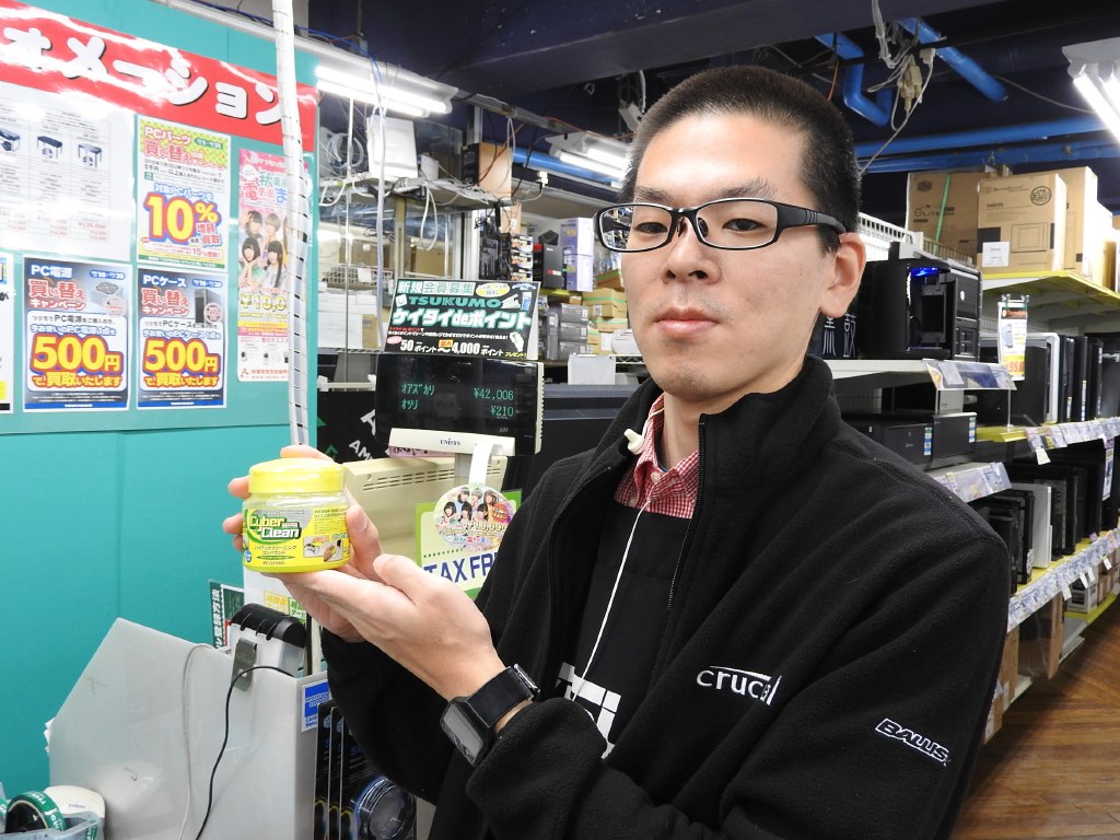 ツクモパソコン本店の植村さん