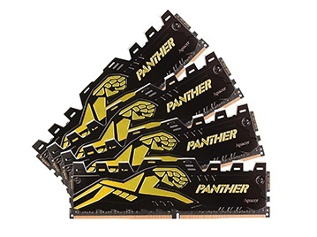Apacer、高冷却ヒートシンク搭載のSkylake向けDDR4メモリ「PANTHER DDR4」シリーズ