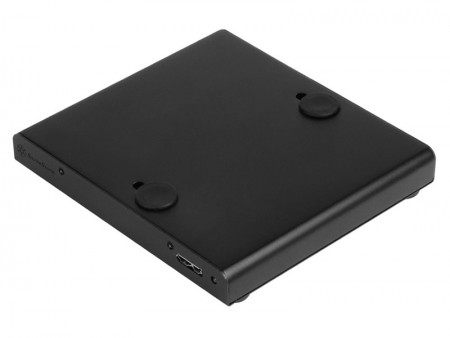 NUC用に設計された2.5インチSSD対応エンクロージャー、SilverStone「SST-PTS01」発売