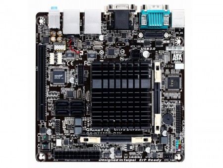 デュアルギガビットLANを搭載するCeleron N3150オンボードのMini-ITXマザー、GIGABYTE「GA-N3150N-D3V」