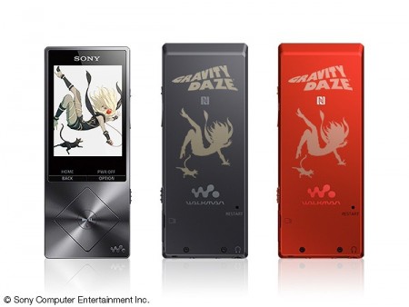 ソニー、サントラのハイレゾ音源を内蔵した「GRAVITY DAZE」コラボ仕様のウォークマンを来週発売