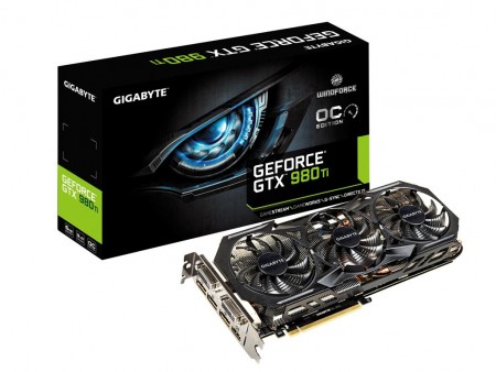 GIGABYTE、3連ファンクーラー「WINDFORCE 3X」搭載のGTX 980 Ti「GV-N98TWF3-6GD」