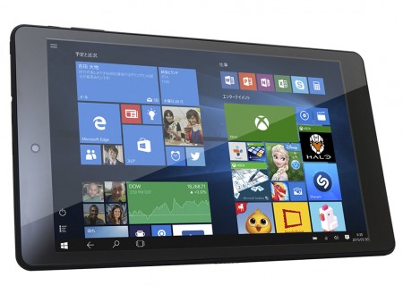 マウス、Office 365 1年付きのWindows 10搭載8.9型タブレット発売