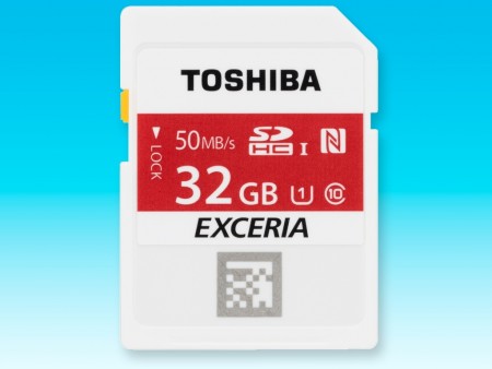 東芝、読込速度を向上したNFC搭載SDHCカード「SD-NFC」シリーズ